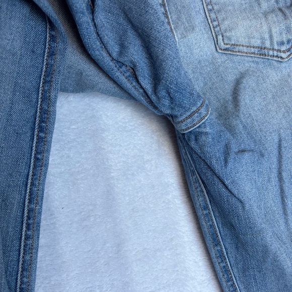 Rag and Bone Jeans Justine Sz 28 Wide Leg Blue Denim Stretch Preppy READ - Picture 3 of 15